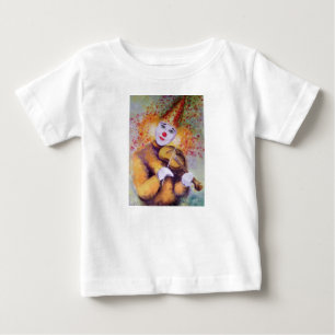 A sweet clown playing the violin baby T-Shirt