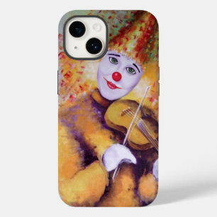 A sweet clown playing the violin Case-Mate iPhone 14 case