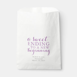 A Sweet Ending   Favour Bag