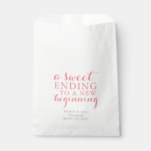 A Sweet Ending Favour Bag