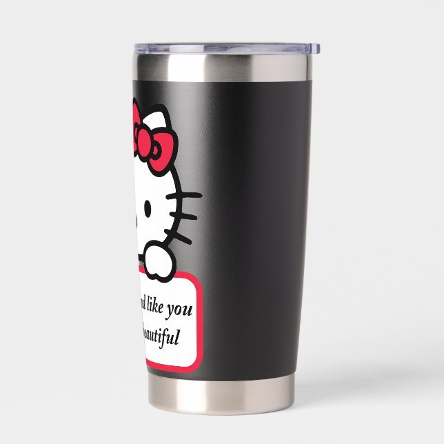 A Sweet Friend Like You - Heartfelt Quote T-Shirt Insulated Tumbler (Left)