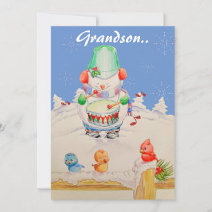 A SWEET GRANDSONS CHRISTMAS CARD