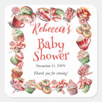 A Sweet Little Baby Candy Frame Baby Shower