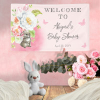 A Sweet Little Bunny Baby Shower Welcome