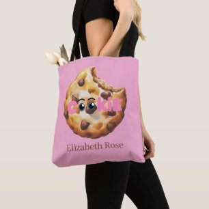 A Sweet Little Cookie Pink Baby Shower Tote Bag