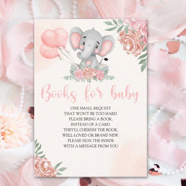 A Sweet Little Girl is on her Way Baby shower Enclosure Card (Creator Uploaded)