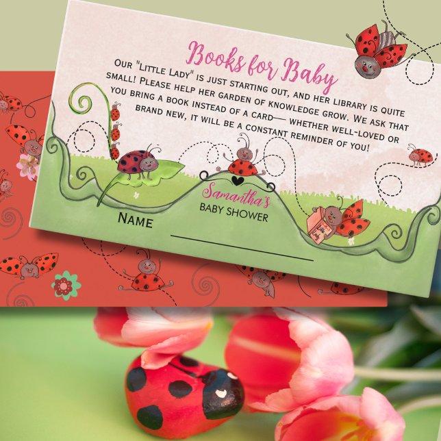 A Sweet Little Lady Ladybug  Books for Baby Enclosure Card (A Sweet Little Lady Ladybug Books for Baby Enclosure Card)