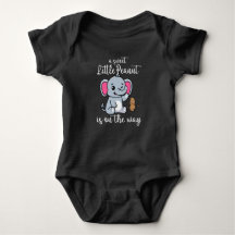 A Sweet Little Peanut In On The Way New Baby Cool
