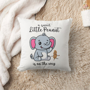 A Sweet Little Peanut In On The Way New Baby Cool Cushion