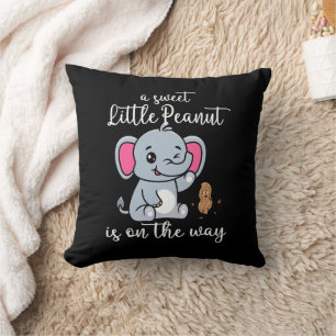 A Sweet Little Peanut In On The Way New Baby Cool Cushion