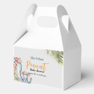 A sweet little peanut is on the way favour box