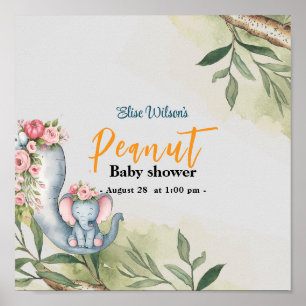 A sweet little peanut is on the way poster