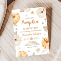 A Sweet Little Pumpkin Fall Baby Shower