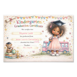 A Sweet Moment of Childhood Accomplishment Photo Print