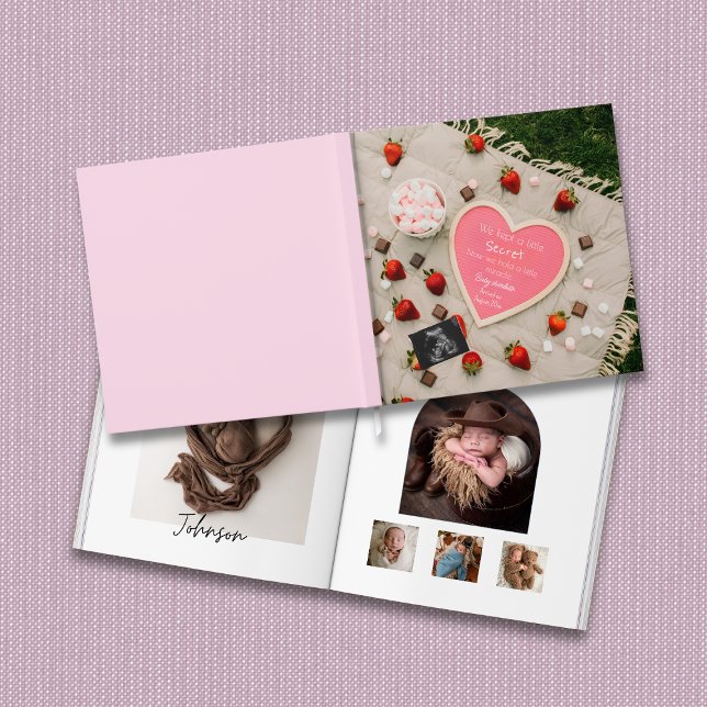 A sweet picnic baby photo book keepsake  (Creator Uploaded)