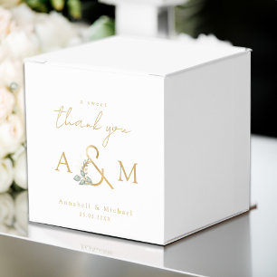 A sweet thank you! Eucalyptus Ampersand Box 