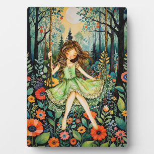 A Swing In Nature Chases The Blues Away Plaque