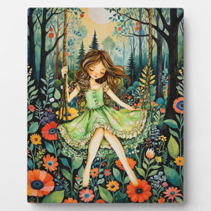 A Swing In Nature Chases The Blues Away Plaque