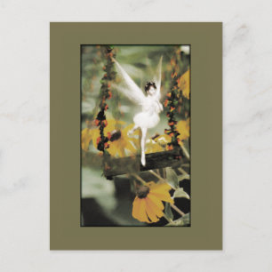 A Swing in the Garden Postcard