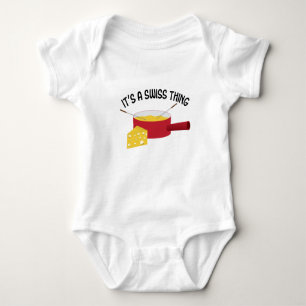 A Swiss Thing Baby Bodysuit