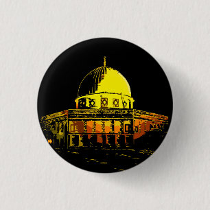 A Symbol of Peace: Dome of the Rock Button