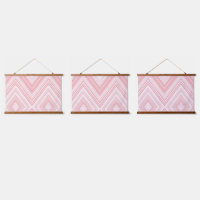 A symmetrical pattern featuring red and pink moti