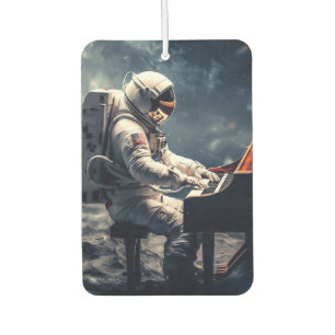 A Symphony for the Stars Astronaut Piano on Moon Car Air Freshener