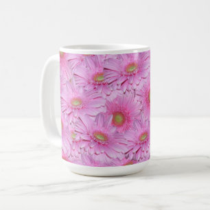A Symphony of Pink Gerberas, Coffee Mug