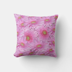 A Symphony of Pink Gerberas, Cushion