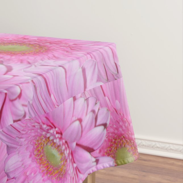 A Symphony of Pink Gerberas, Tablecloth (In Situ)