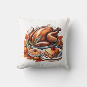 A Table Full of Gratitude Classic T-Shirt Cushion