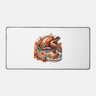 A Table Full of Gratitude Classic T-Shirt Desk Mat