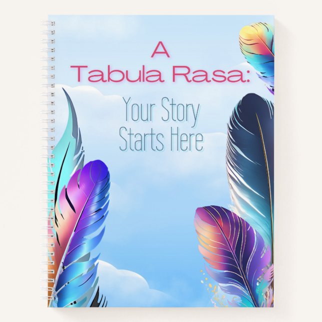A Tabula Rasa  Notebook (Front)