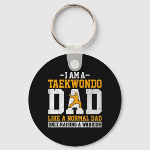a Taekwondo Dad Like a Normal Dad - Cool Taekwondo Key Ring