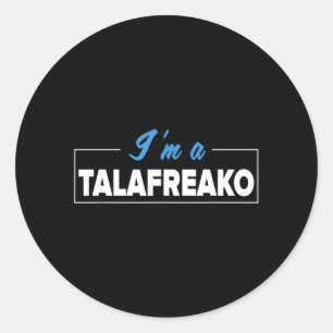 A Talao James Talarico 2026 For Senate Texas 1 Classic Round Sticker