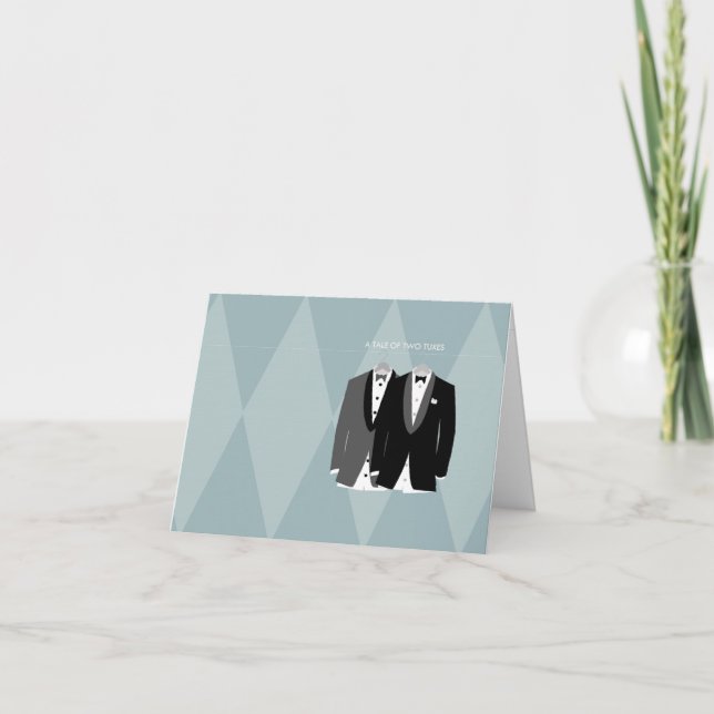 A Tale of Two Tuxes Card (Front)