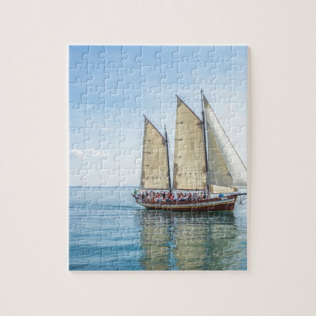 A Tall Ship Jigsaw Puzzle (Vertical)