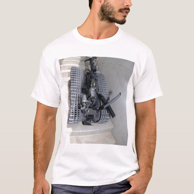 A Talon 3B robot unit climbing a flight of stai T-Shirt (Front)