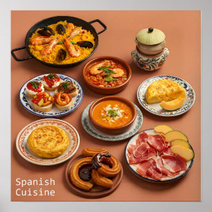 A Tapas Trail Through Spain Poster