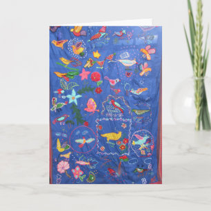 A Tapestry of Birds Greetings Card