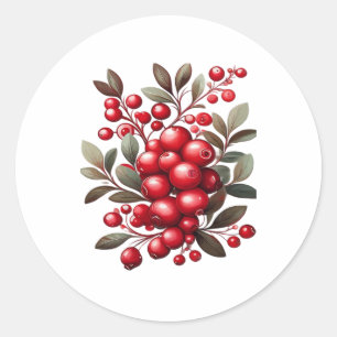 A Tart & Tasty Superfruit Classic T-Shirt Classic Round Sticker