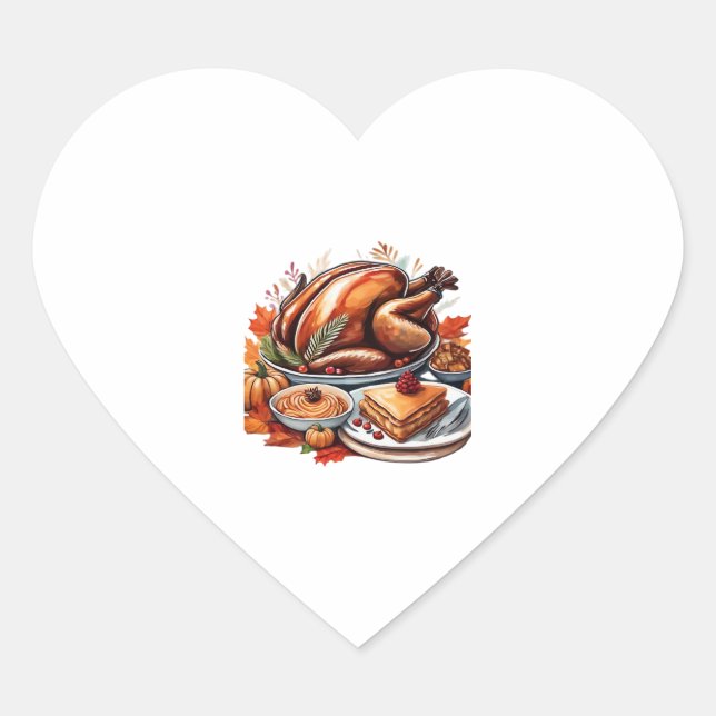 A Tart & Tasty Superfruit Classic T-Shirt Heart Sticker (Front)