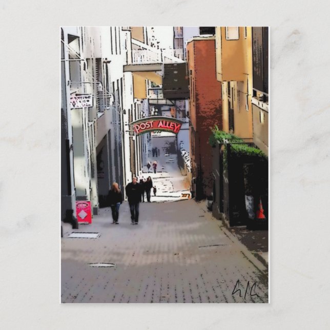 "A Taste Of Seattle" Postcard (Front)