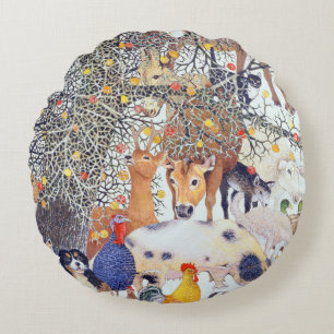 A Tasty Treat Round Cushion