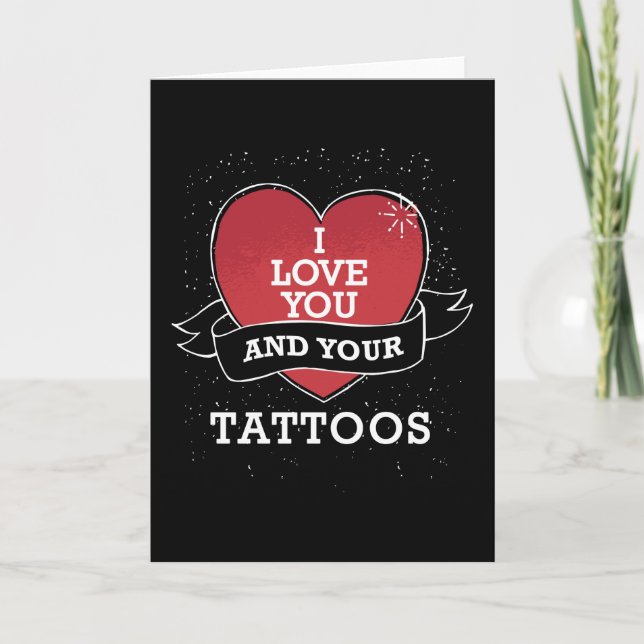 A Tattoo On Valentine's Day Card (Front)