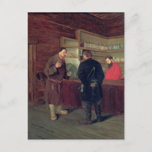 A Tavern, 1889 Postcard