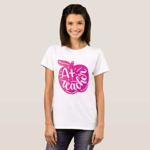A+ Teach Apple Symbol for Teacher's Day T-Shirt