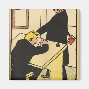 A teacher reprimands his pupil from Crimes Magnet