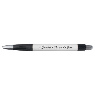 A Teacher's Pen