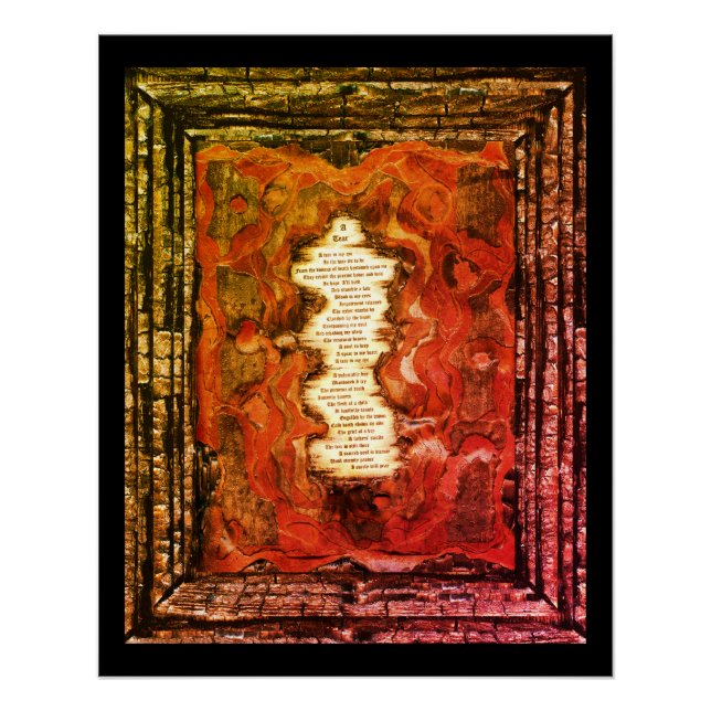 A Tear Poster (Front)